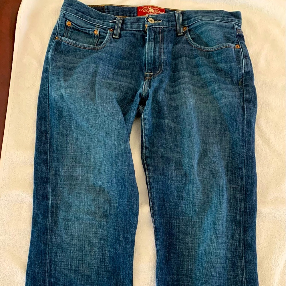 Lucky Brand Jeans Mens 221 Straight Fit 34x34